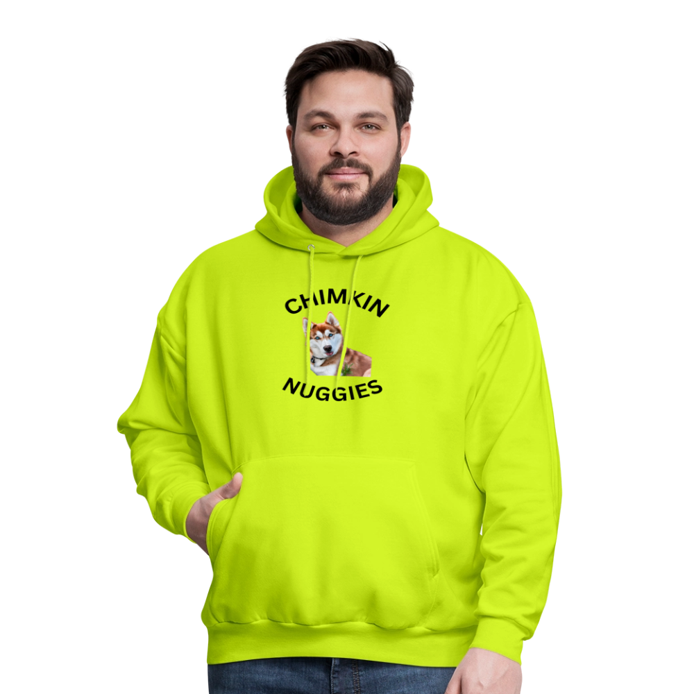 Men's Hoodie - safety green