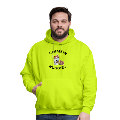 Men's Hoodie - safety green