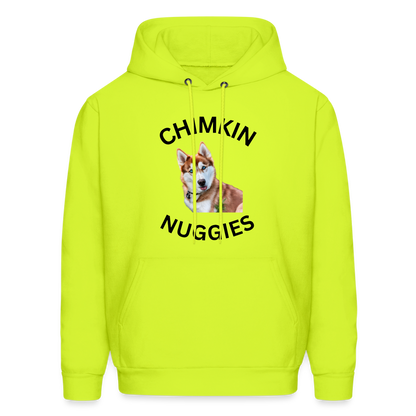 Men's Hoodie - safety green