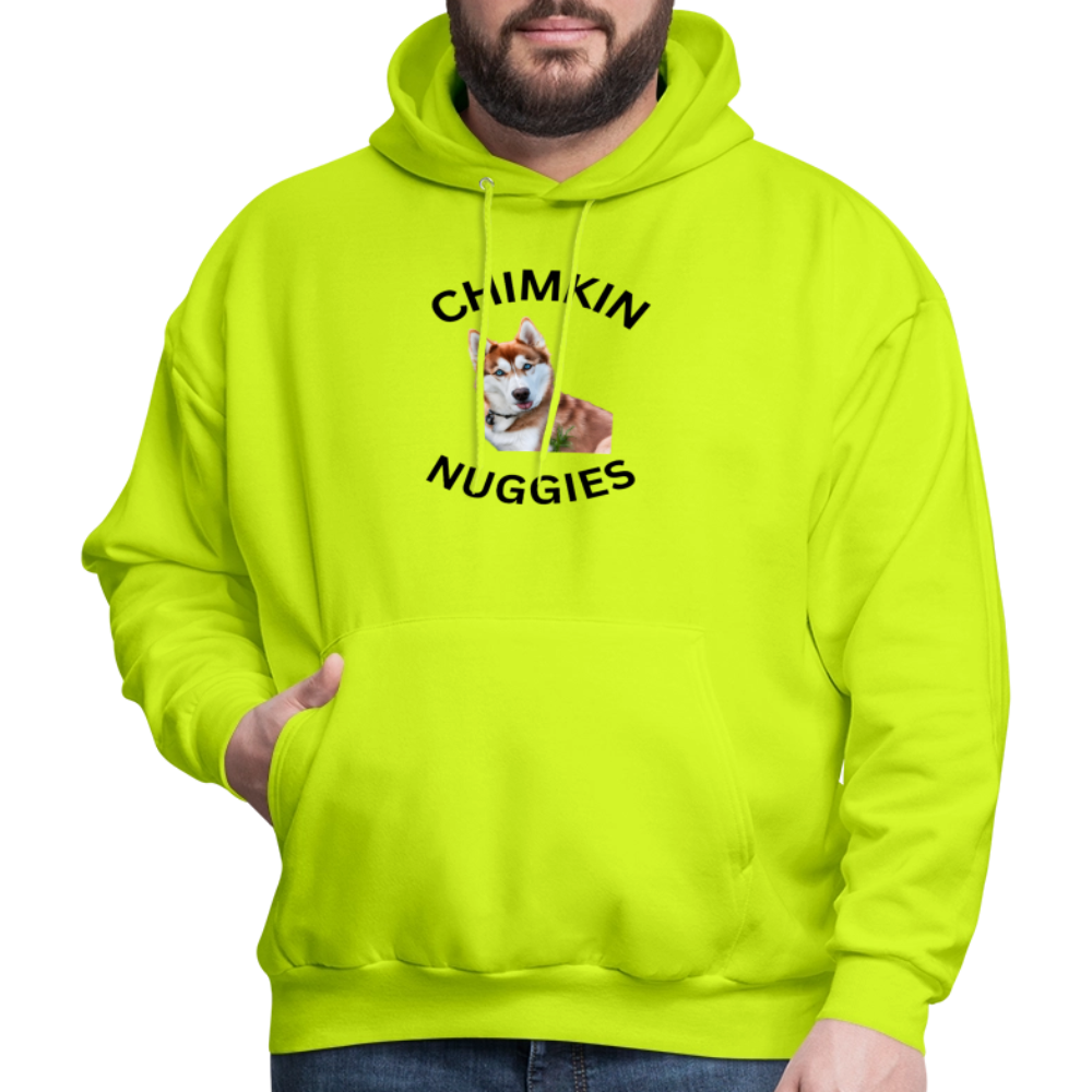 Men's Hoodie - safety green