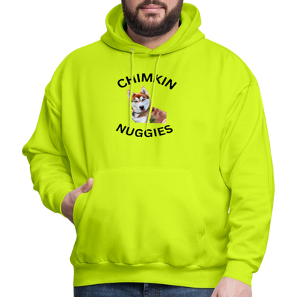 Men's Hoodie - safety green