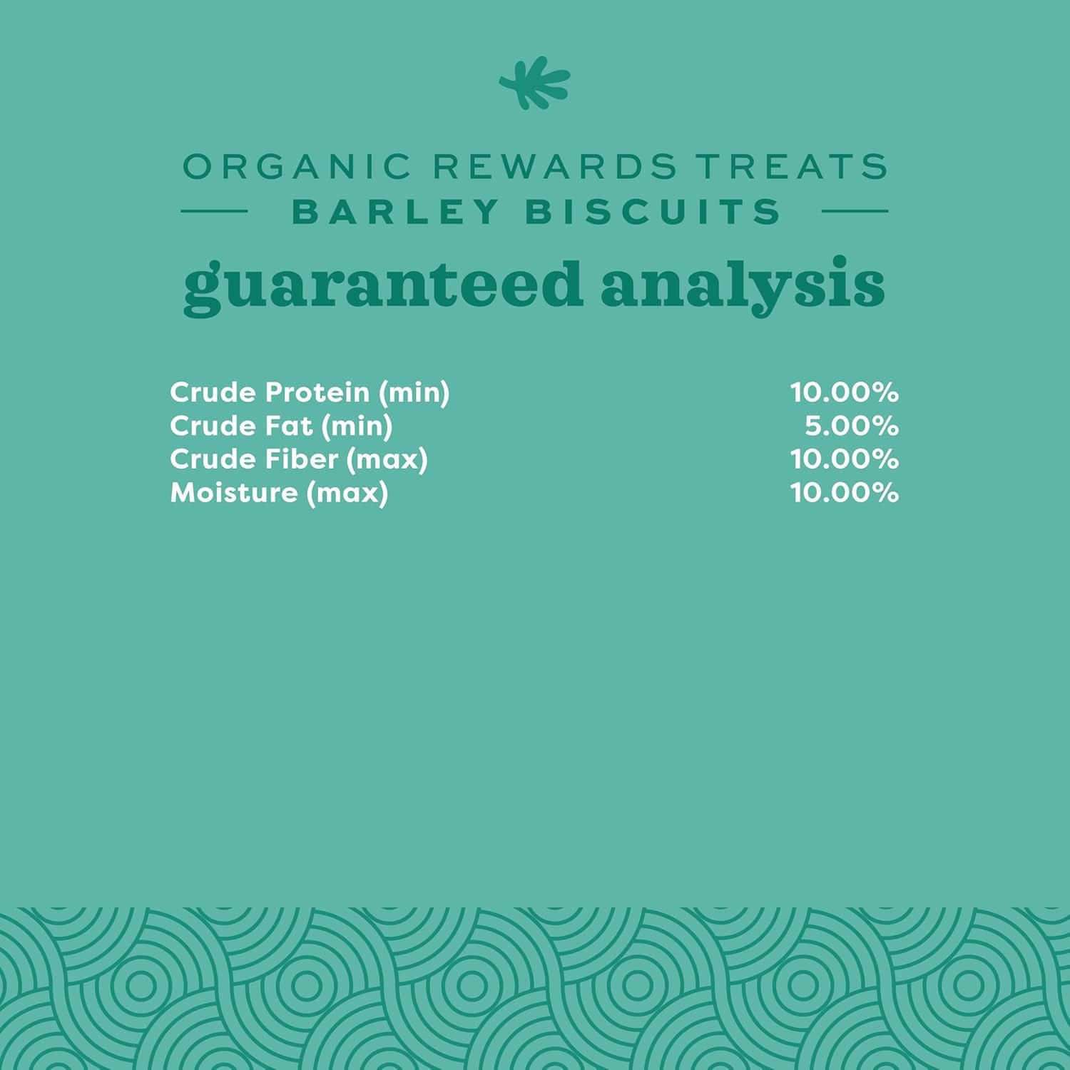 Organic Barley Biscuits, Rabbit & Guinea Pig Treats, Organic Hamster & Bunny Treats with Barley, Apple & Carrot, Made in USA, Small Pet Supplies, 2.65 Oz Bag