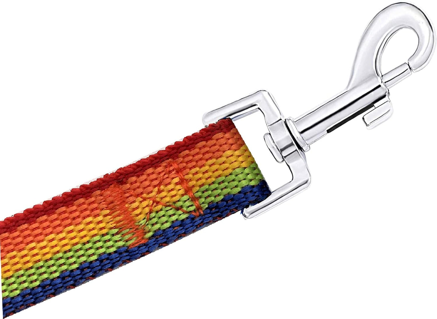 15Ft 20Ft 30Ft 40Ft 50Ft Long Dog/Puppy Lead Obedience Recall Training Dog Leashes for Small Medium Dogs Camping, Training, Play, or Backyard (20 FT, Rainbow)