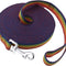 15Ft 20Ft 30Ft 40Ft 50Ft Long Dog/Puppy Lead Obedience Recall Training Dog Leashes for Small Medium Dogs Camping, Training, Play, or Backyard (20 FT, Rainbow)