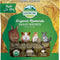 Organic Barley Biscuits, Rabbit & Guinea Pig Treats, Organic Hamster & Bunny Treats with Barley, Apple & Carrot, Made in USA, Small Pet Supplies, 2.65 Oz Bag